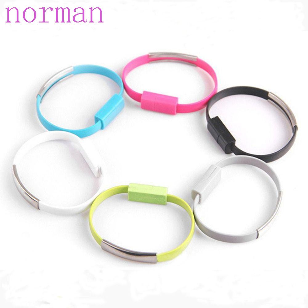 Cáp Sạc Dạng Vòng Đeo Tay NORMAN Cổng Micro USB Loại C