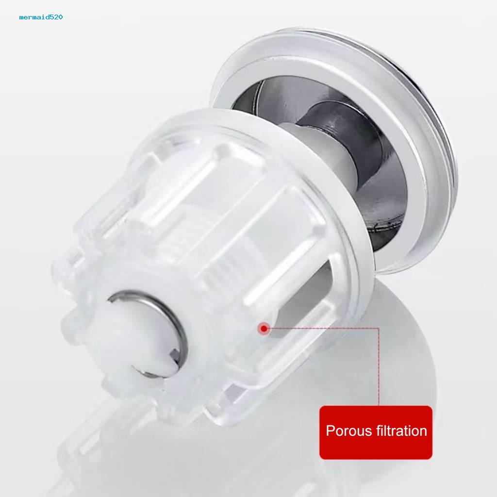 Me.b Set 3 Miếng Chặn Lỗ Thoát Nước Bồn Tắm Cỡ Lớn Dễ Làm Sạch Khử Mùi Tốt