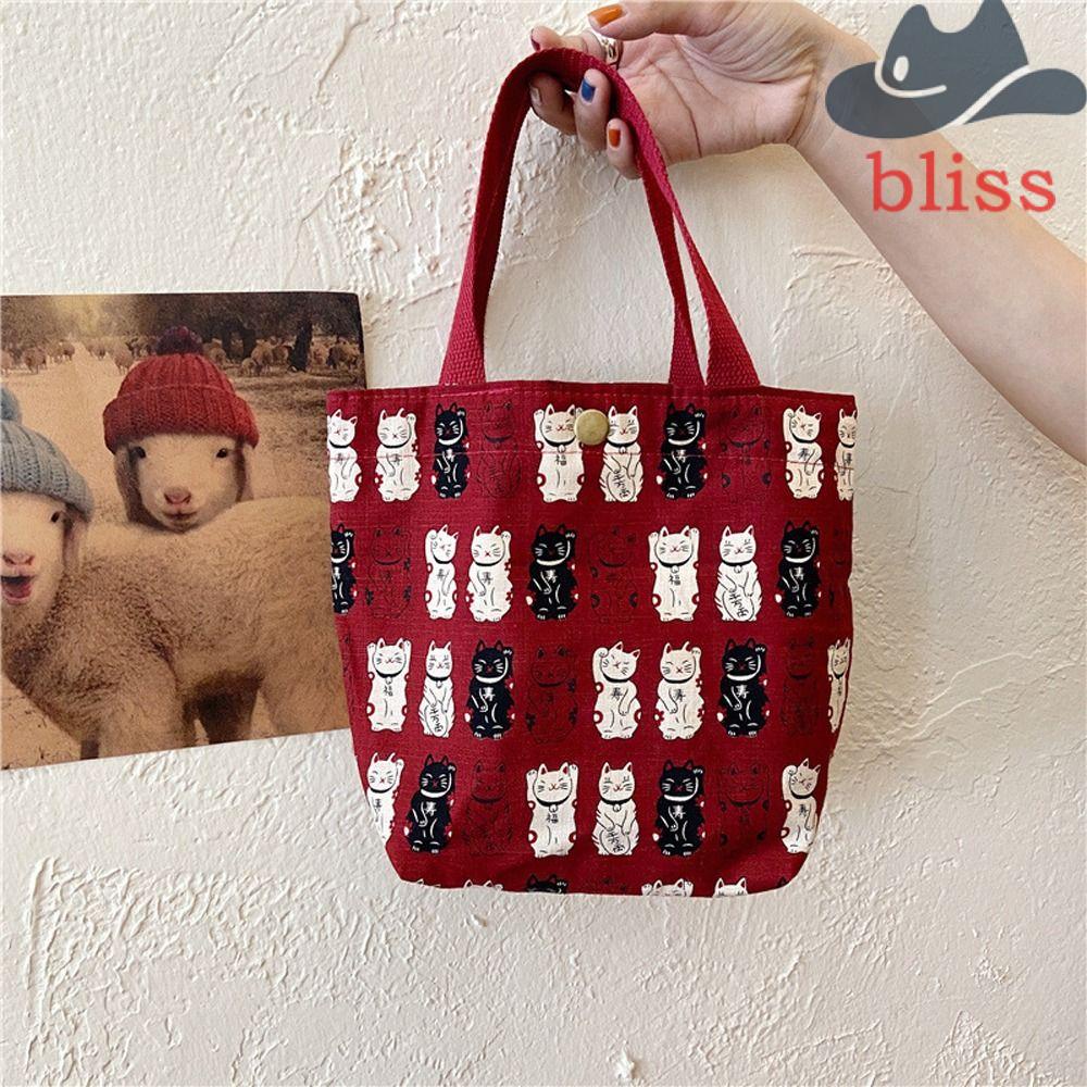 Ví Đựng Tiền Xu Hình Mèo May Mắn Phong Cách Nhật Bản Thanh Lịch