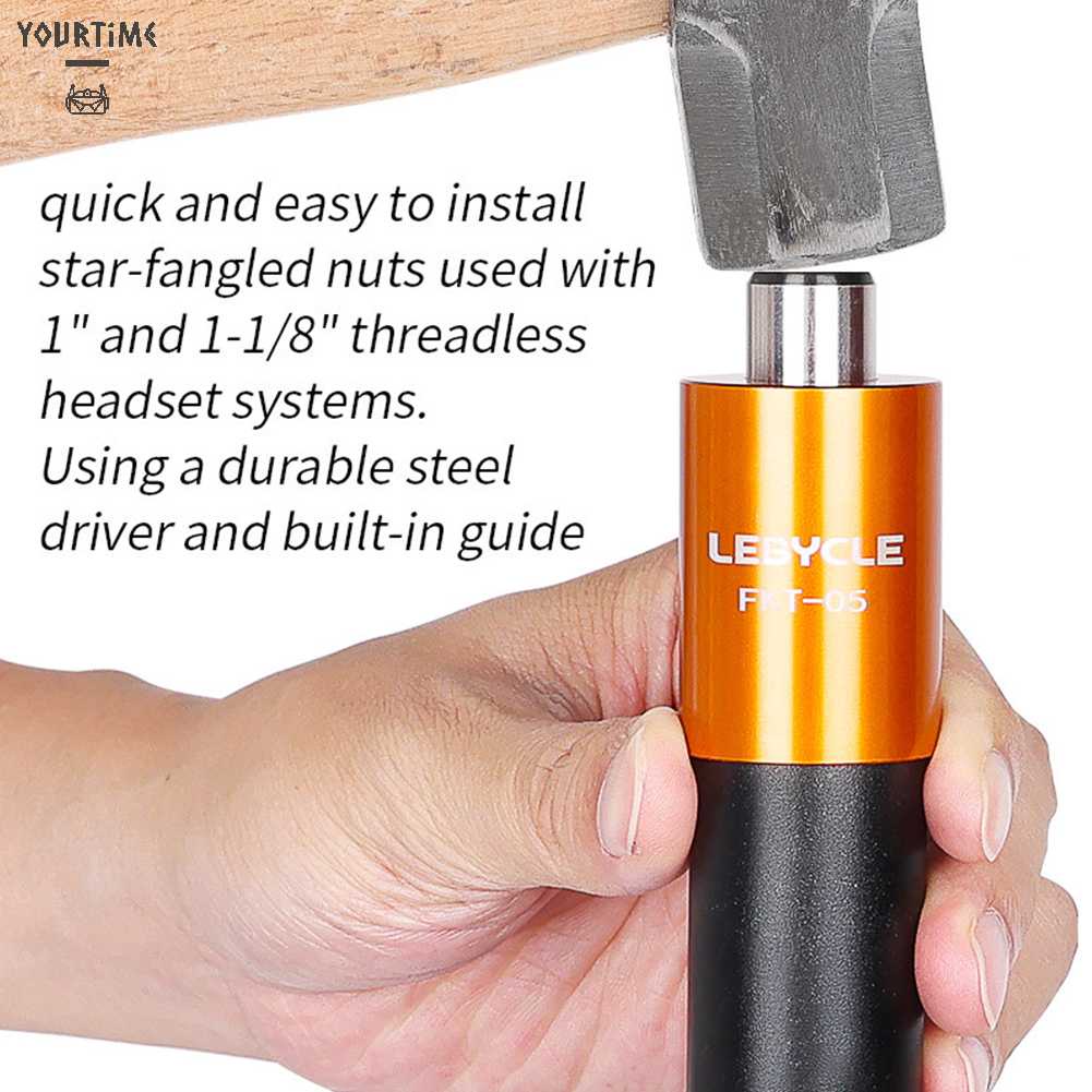 Bộ Ốc Vít Lắp Đặt Phuộc Trước Xe Đạp Leo Núi Hình Ngôi Sao Lebycle