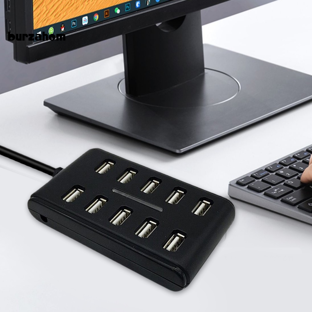 Bộ Chia Cổng Usb 2.0 Kèm Công Tắc Dành Cho Máy Tính