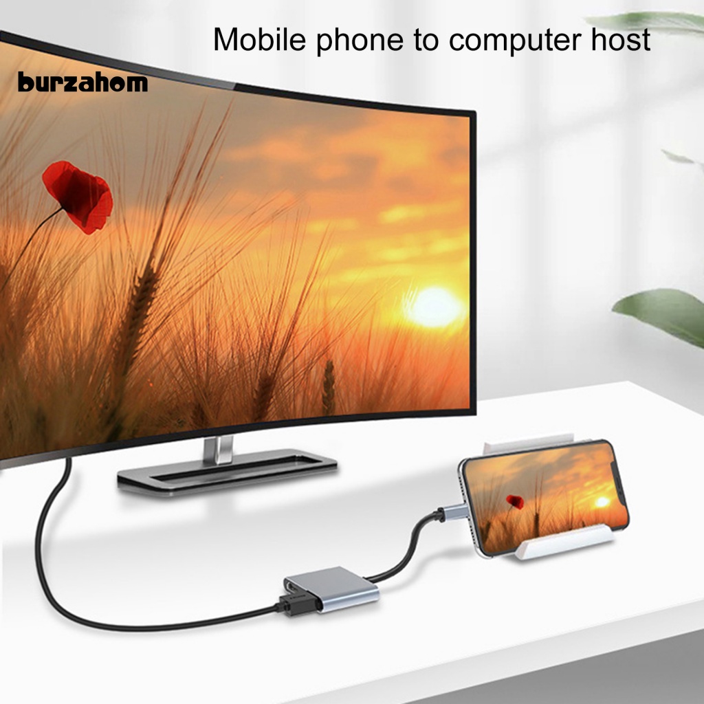 Trạm Kết Nối Chuyển Đổi USB C Sang HDMI Cho Máy Tính