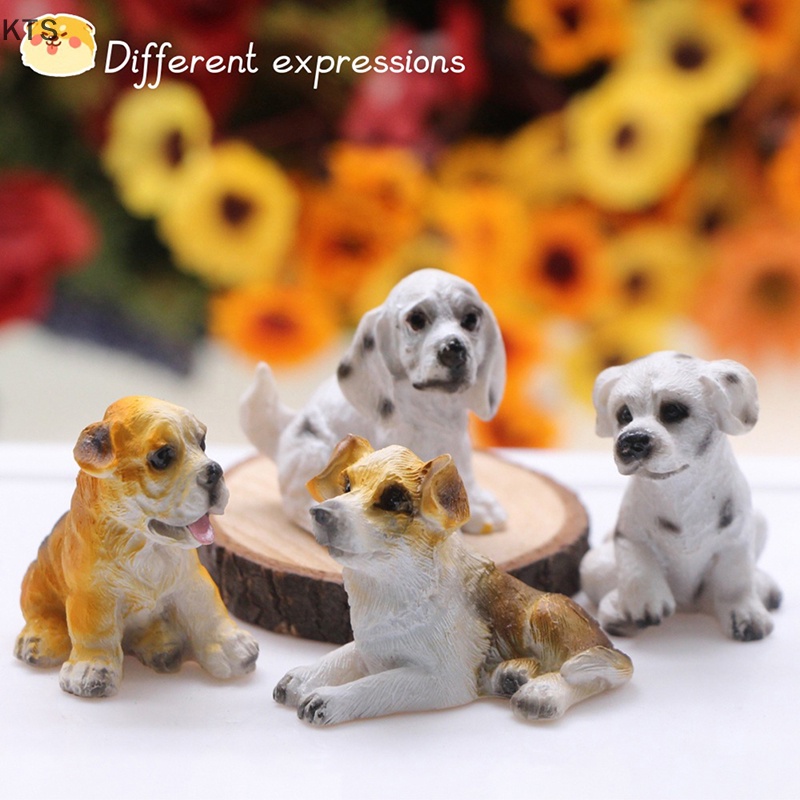 Mô Hình Chó Mini Trang Trí Tiểu Cảnh
