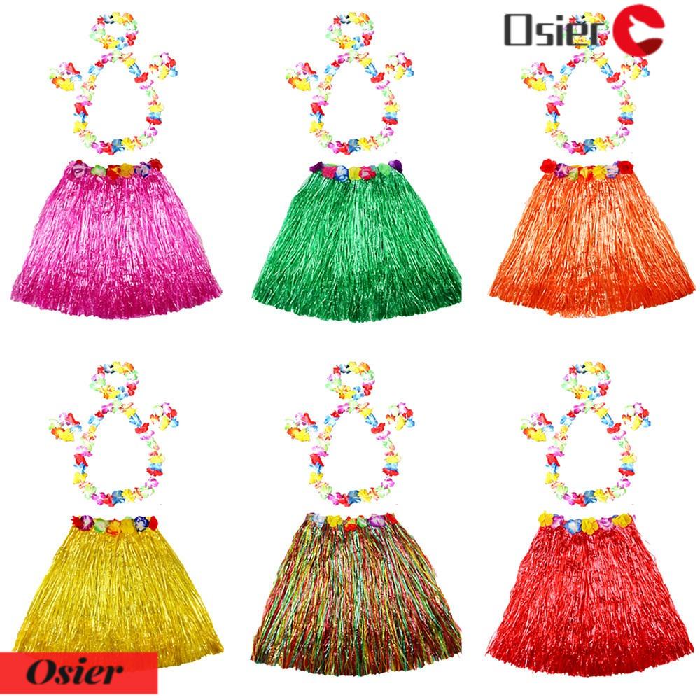 Osier1 5 Cái / Bộ Đồ Hóa Trang Hawaii Đầy Quyến Rũ Cho Nữ