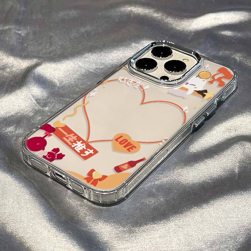 ✅Ốp Điện Thoại Mềm Chống Sốc Màu Cam Cho Iphone 12 71114pro max / HZZ5 138