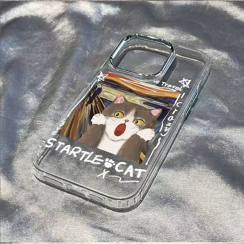 ✅Ốp Điện Thoại Mềm Chống Sốc Họa Tiết Graffiti Cho Iphone 1314promax 7 12 11 8 plus S4MV