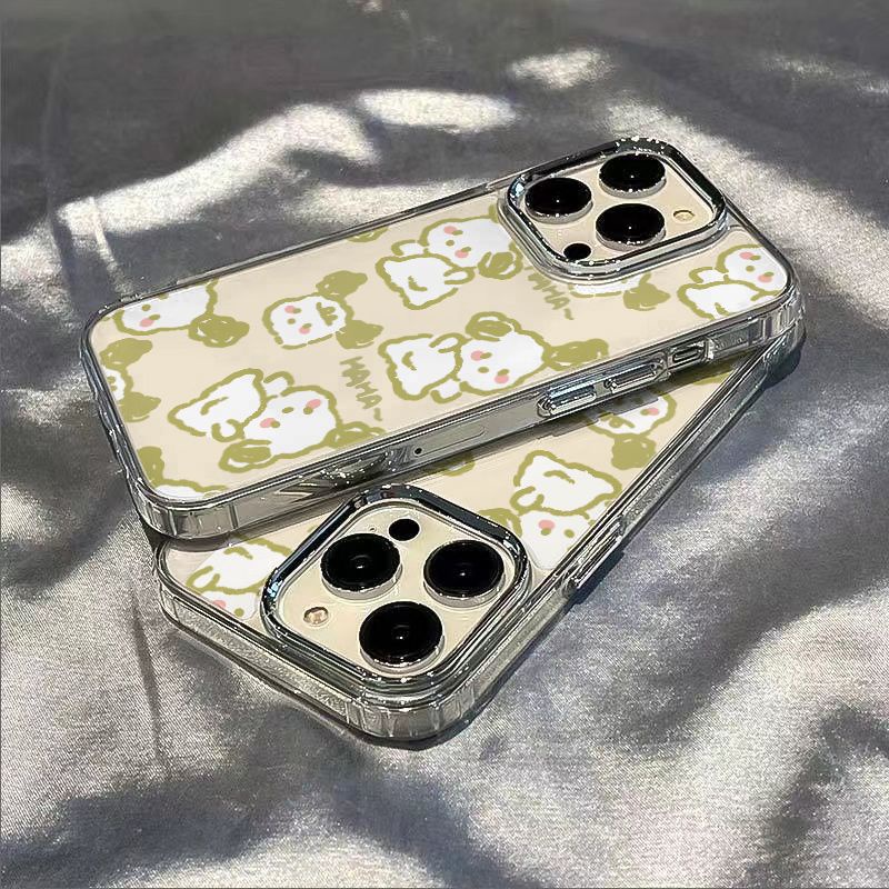 ✅Ốp Điện Thoại Dẻo Họa Tiết Chú Chó Dễ Thương Chống Sốc Cho iPhone12 plusmax11813 / 7 14pro Simple YQ7K