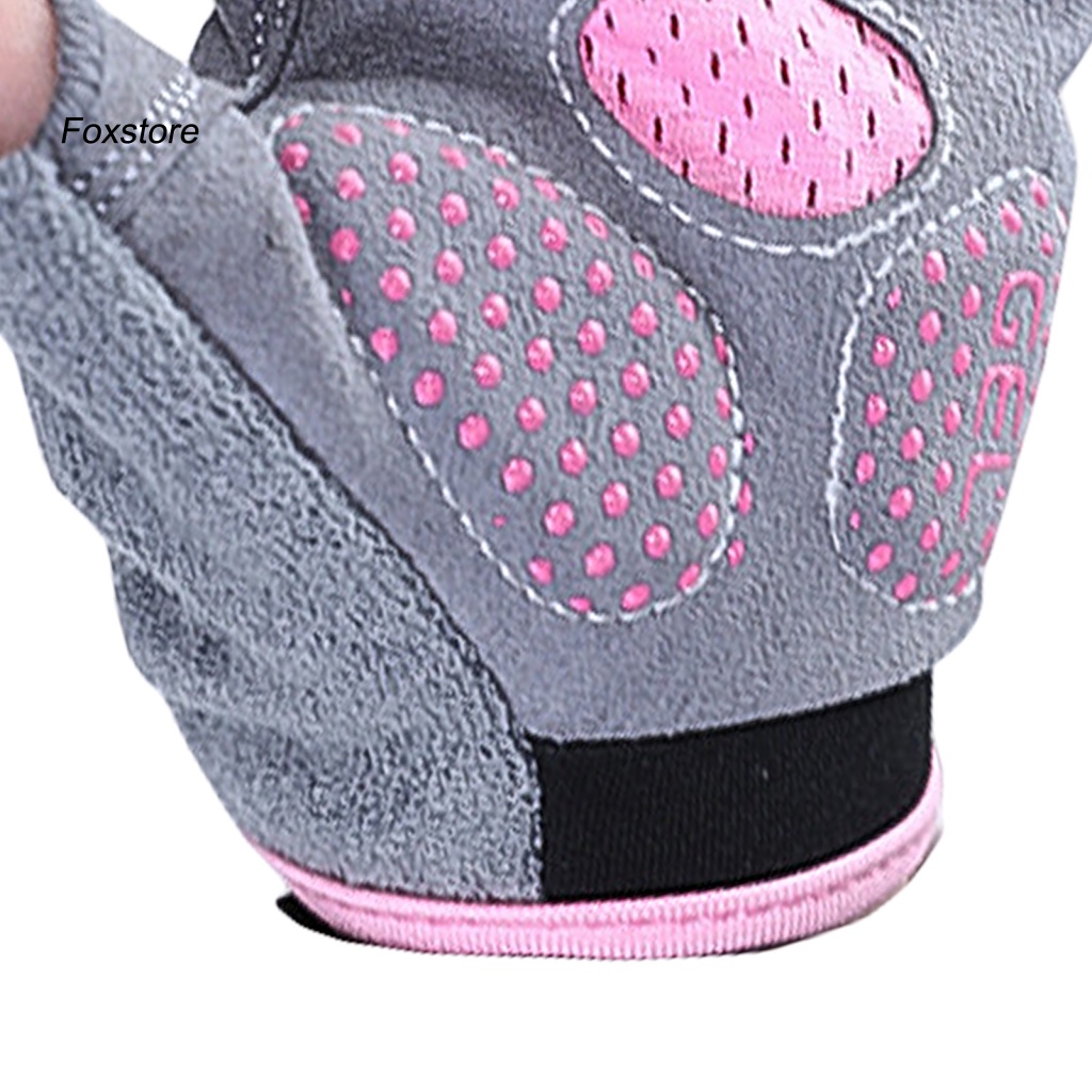 1 Đôi Găng Tay Chạy Xe Đạp Thấm Hút Mồ Hôi Chống Trượt Độ Co Giãn Cao