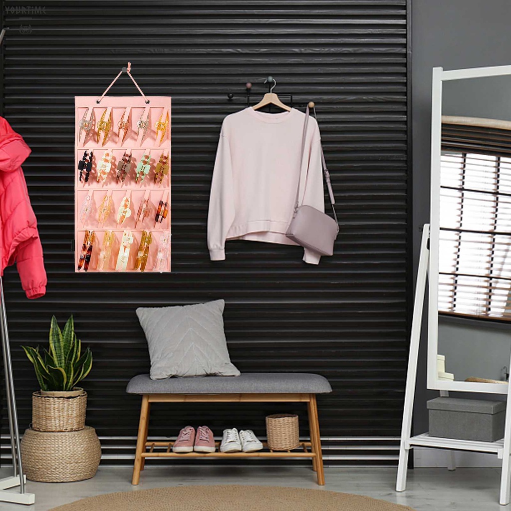 Túi Treo Tường Đựng Kẹp Tóc Tiện Lợi