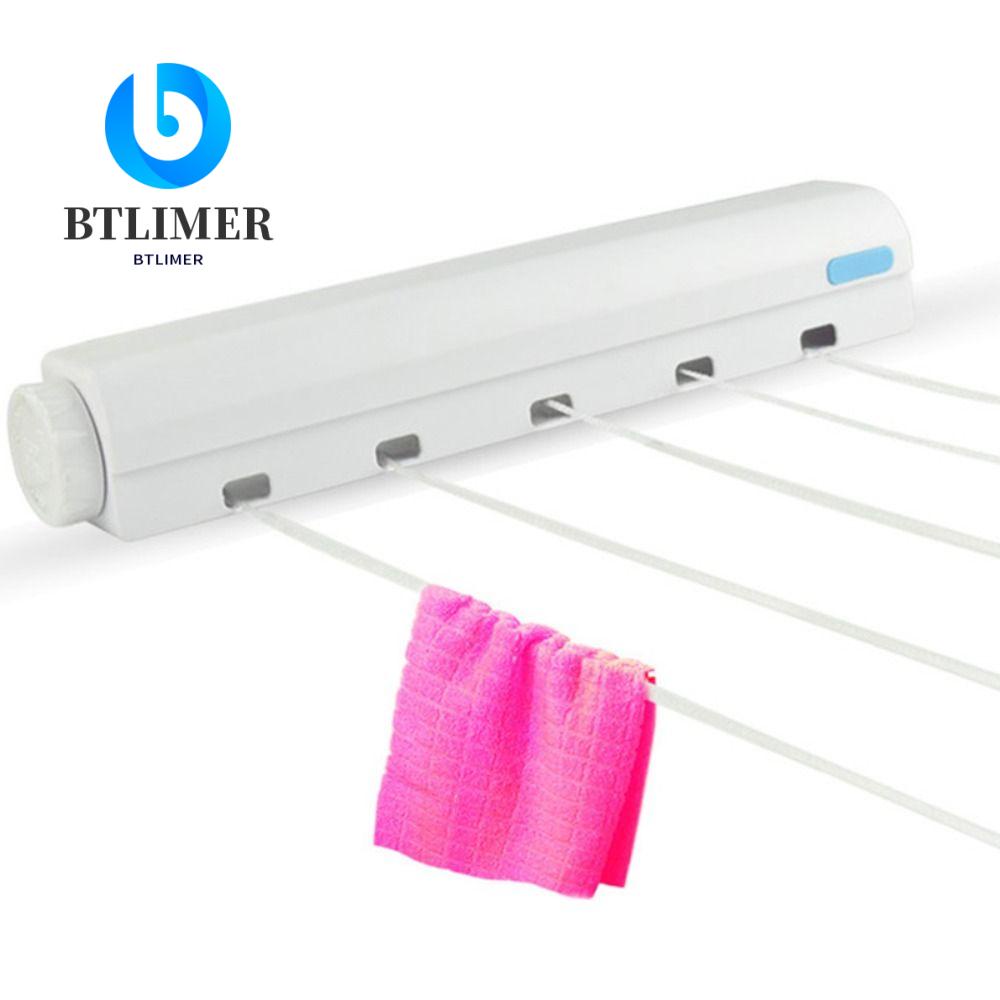 Dây Phơi Quần Áo Vô Hình Gắn Tường