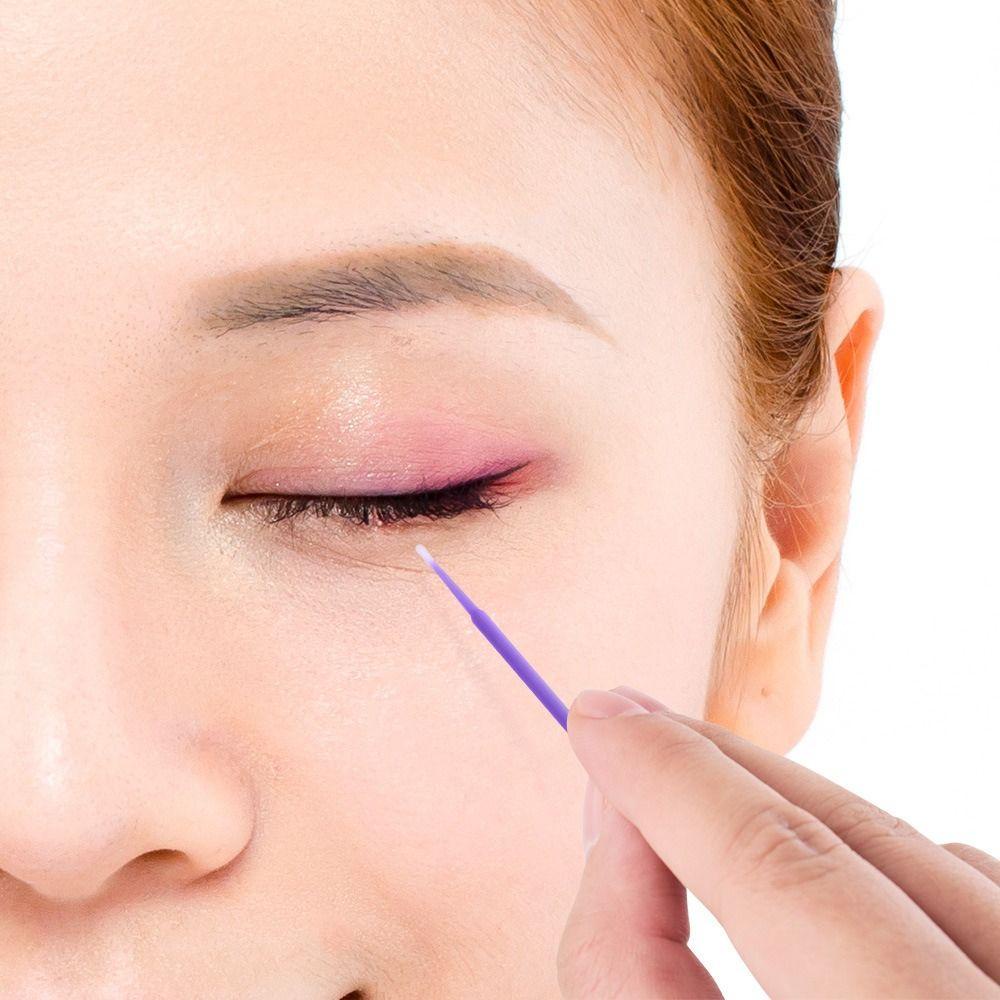 Tăm Bông Cotton Nhiều Màu Sắc Dùng Một Lần Chuyên Dụng Cho Trang Điểm Mascara