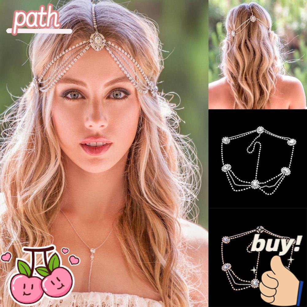 Băng Đô Cài Tóc Dạng Chuỗi Phong Cách Bohemian Thời Trang Cho Nữ
