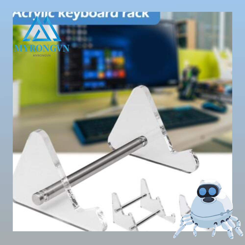 Giá Đỡ Trưng Bày Bàn Phím Máy Tính 3 Tầng Bằng Acrylic