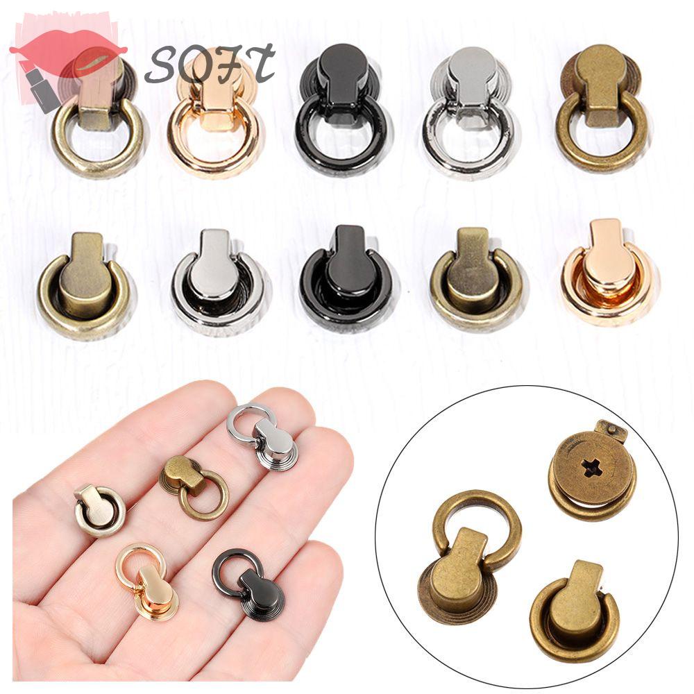 Set 5 Kẹp Phụ Kiện Phần Cứng Kèm Vòng Chữ O Chuyên Dụng Cho Túi Xách