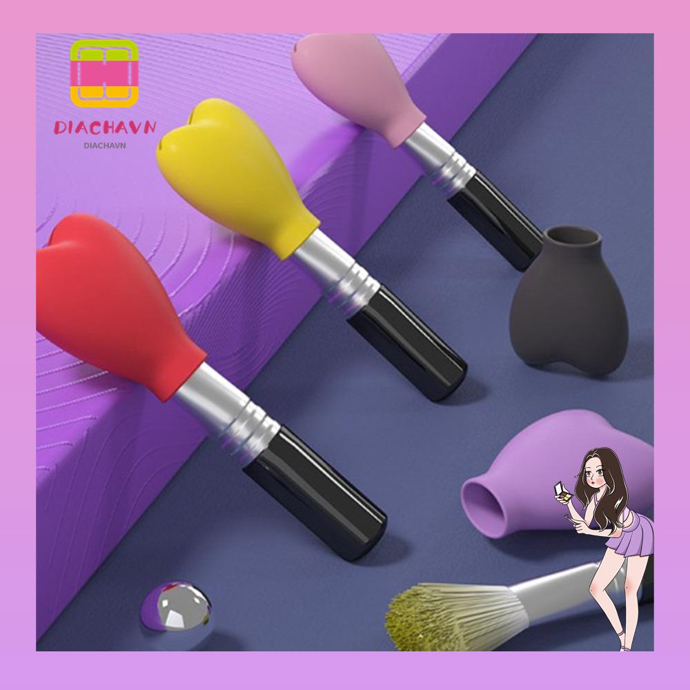 Bộ 6 Vỏ Bọc Bảo Vệ Cọ Trang Điểm Có Thể Tái Sử Dụng