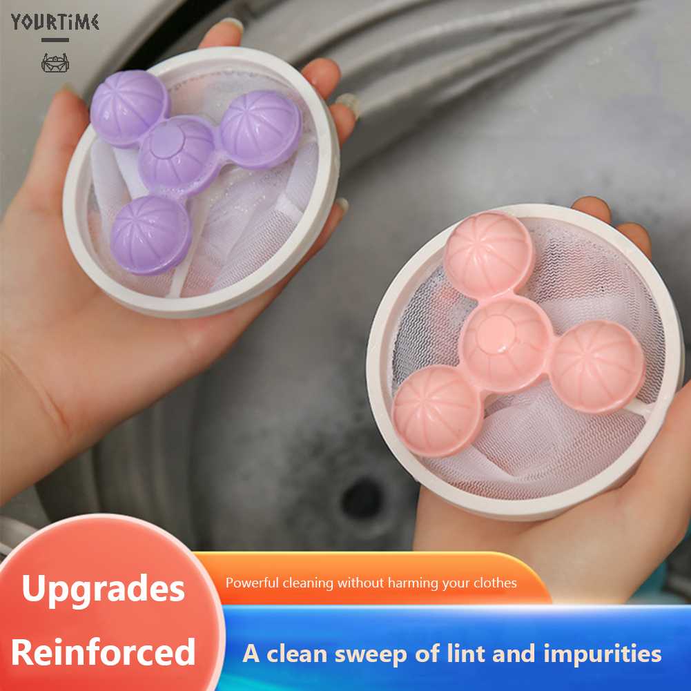 Túi Lưới Lọc Xơ Vải Nổi Giặt Đồ Có Thể Tái Sử Dụng