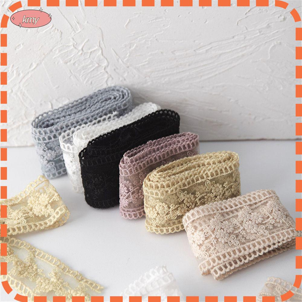 Dải Ren Lưới Thêu Trang Trí Thủ Công DIY