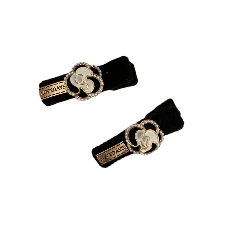 Kẹp Tóc Màu Đen Kiểu Dáng Đơn Giản Thời Trang Dành Cho Nữ