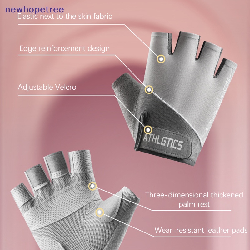 1 Đôi Găng Tay Chống Trượt Hỗ Trợ Luyện Tập Thể Thao