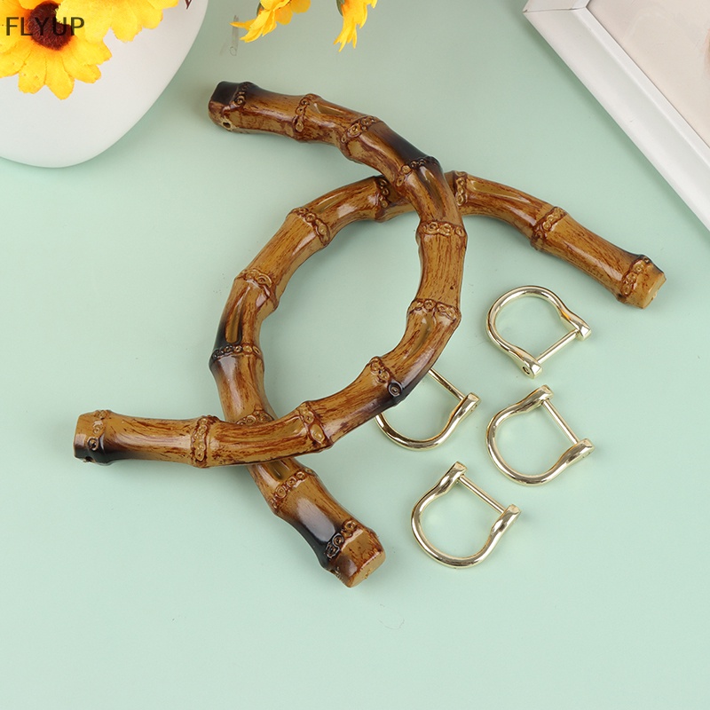 1 Khóa Tay Cầm Túi Xách DIY Bằng Tre Bán Chạy Nhất