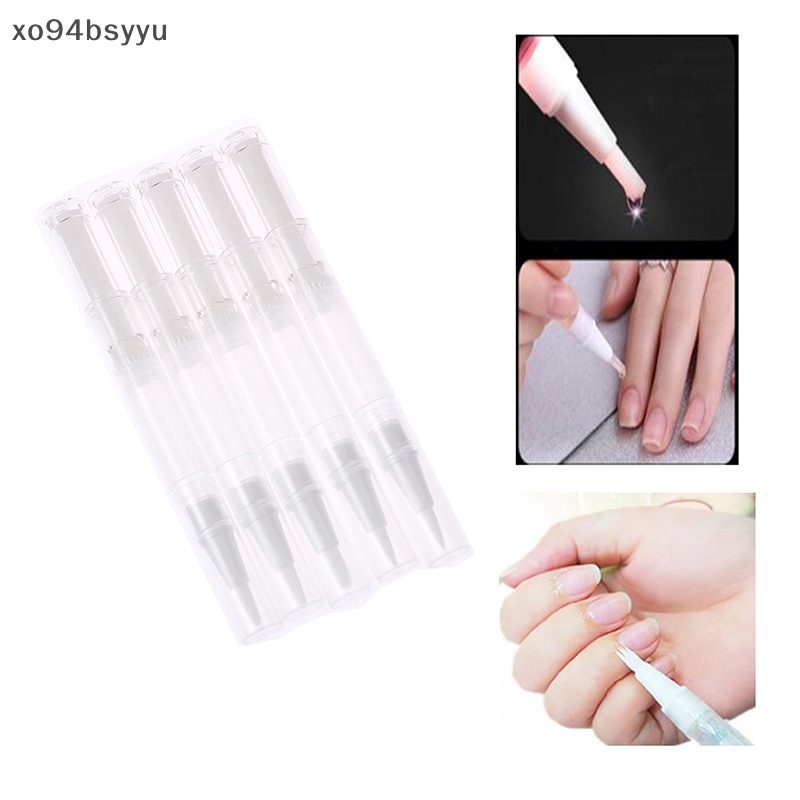 Set 5 Bút Rỗng 3ml Xo94Bsyu Đựng Mỹ Phẩm / Dầu Dưỡng Môi Tiện Lợi