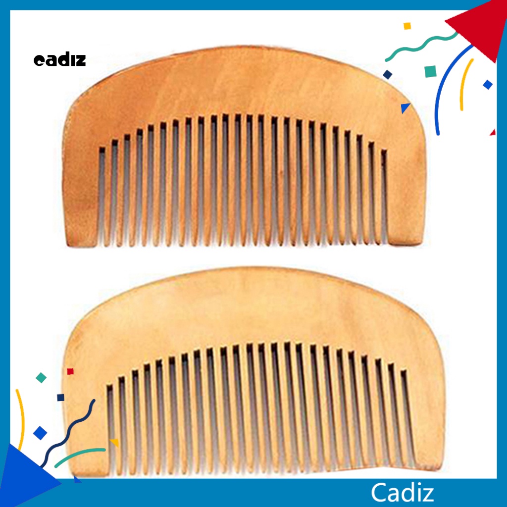 Bộ 2 Lược Gỗ Chống Tĩnh Điện Chăm Sóc Tóc Cho Nữ