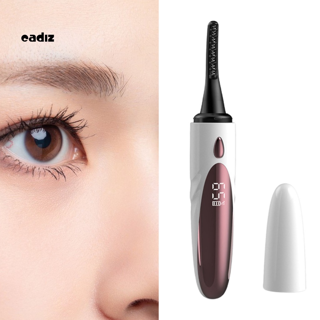 Dụng Cụ Uốn Cong Lông Mi Tự Nhiên 4 Chế Độ Điều Chỉnh Nhiệt Độ Nhanh Chóng Lâu Trôi Chống Bỏng Sạc USB