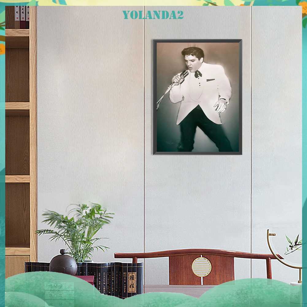 Tranh Đính Đá Kim Cương Toàn Bộ 5D DIY Hình Vẽ Presley