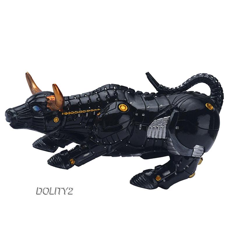 [Dolity2] Tượng Bò Cơ Khí Steampunk Thủ Công Để Bàn Trang Trí