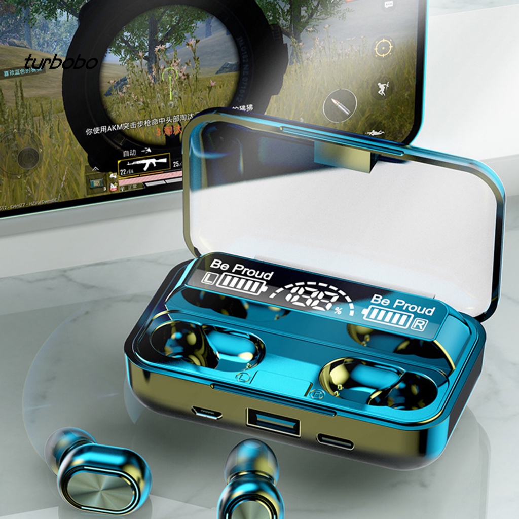 Tai Nghe Thể Thao Nhét Tai Không Dây Kết Nối Bluetooth 5.1 Cổng Micro USB / Type-C Giảm Tiếng Ồn Tiện Dụng