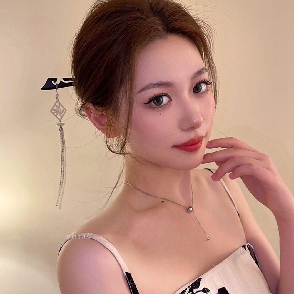 Trâm Cài Tóc Phối Tua Rua Phong Cách Trung Hoa Cổ Điển Cho Nữ