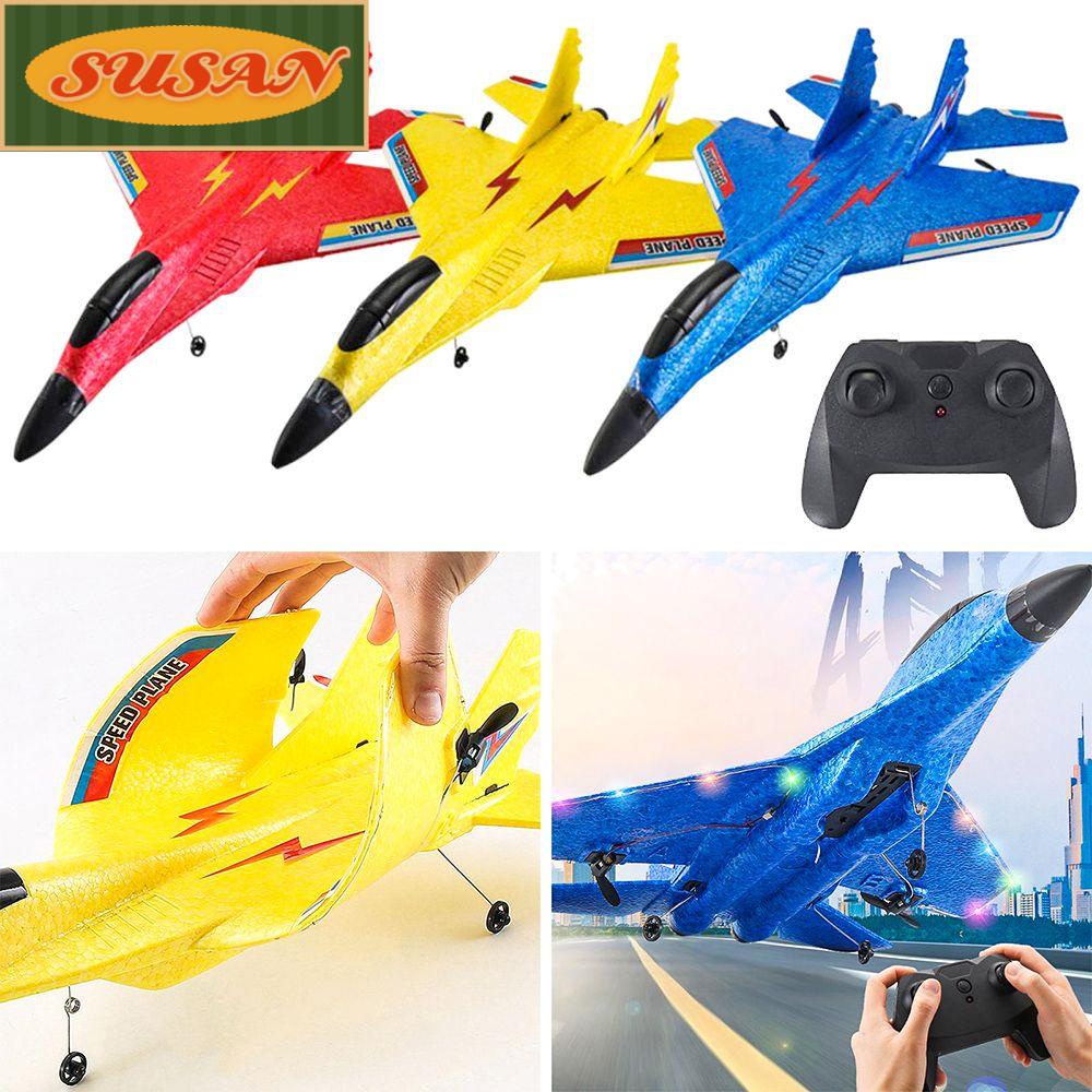 Máy Bay Điều Khiển Từ Xa SUSANS 2.4G 2 Kênh Có Đèn