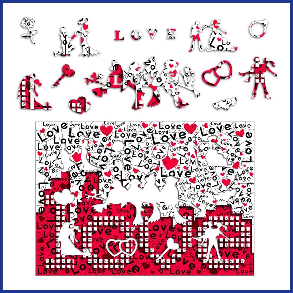 Bộ Xếp Hình Người Ngoài Hành Tinh 101 Mảnh