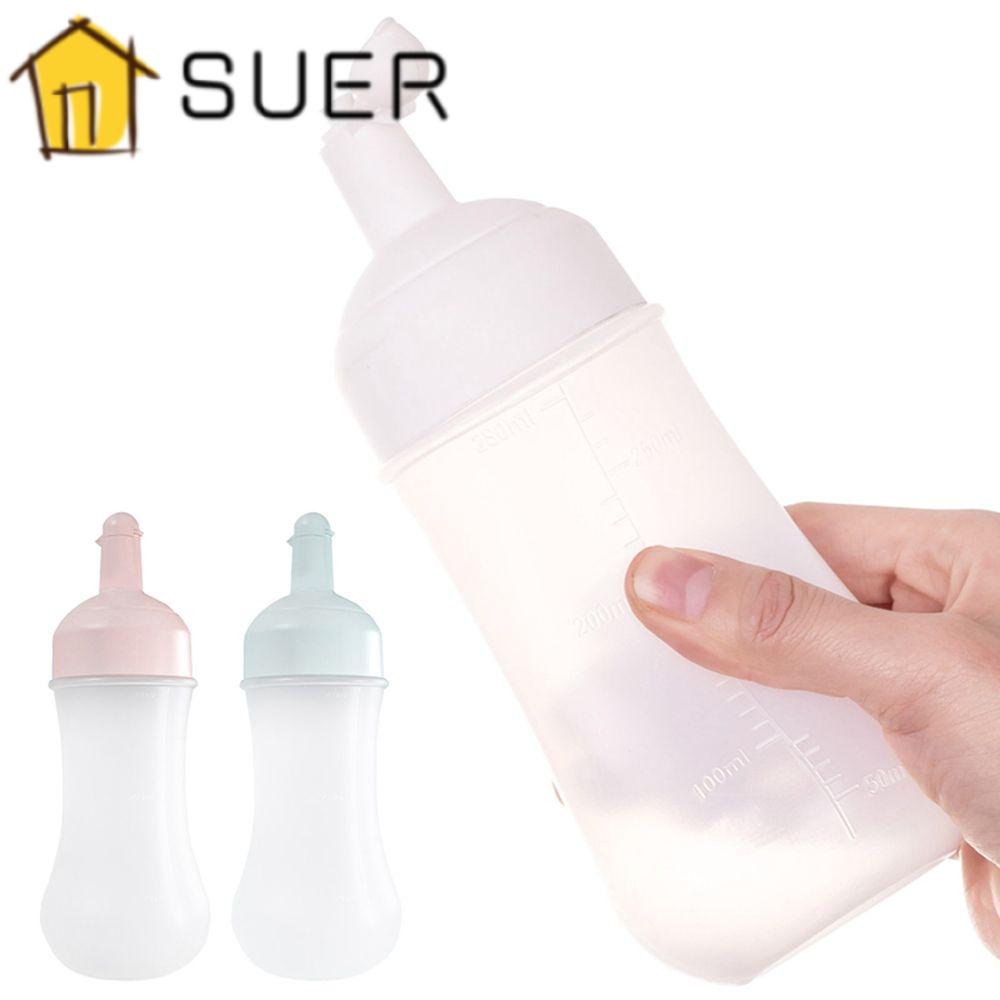 Chai Nhựa 350ML Dạng Bóp Chống Rò Rỉ Dùng Để Làm Bánh