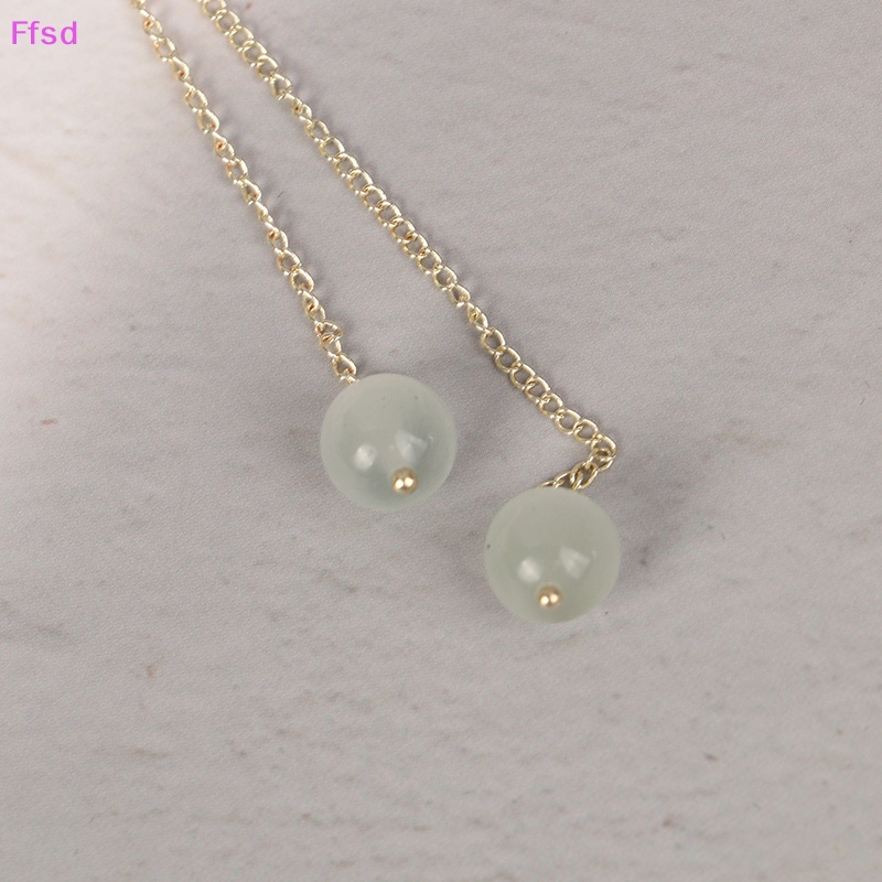 {Ffsd} Kẹp Tóc Đuôi Ngựa Đính Pha Lê Và Tua Rua Thời Trang Thanh Lịch * Bán Chạy Dành Cho Bạn Nữ