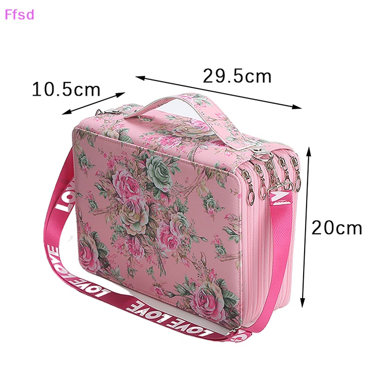 {Ffsd} Bộ Hộp Đựng Bút Chì Vẽ Phác Thảo 252 Lỗ Sáng Tạo Kích Thước Lớn Cho Học Sinh * Bán Chạy