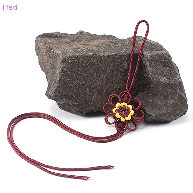 {Ffsd} Set 2 Mặt Dây Chuyền Thắt Nút Trung Hoa Trang Trí Túi Xách Phụ Kiện May Mặc Thủ Công Bán Chạy