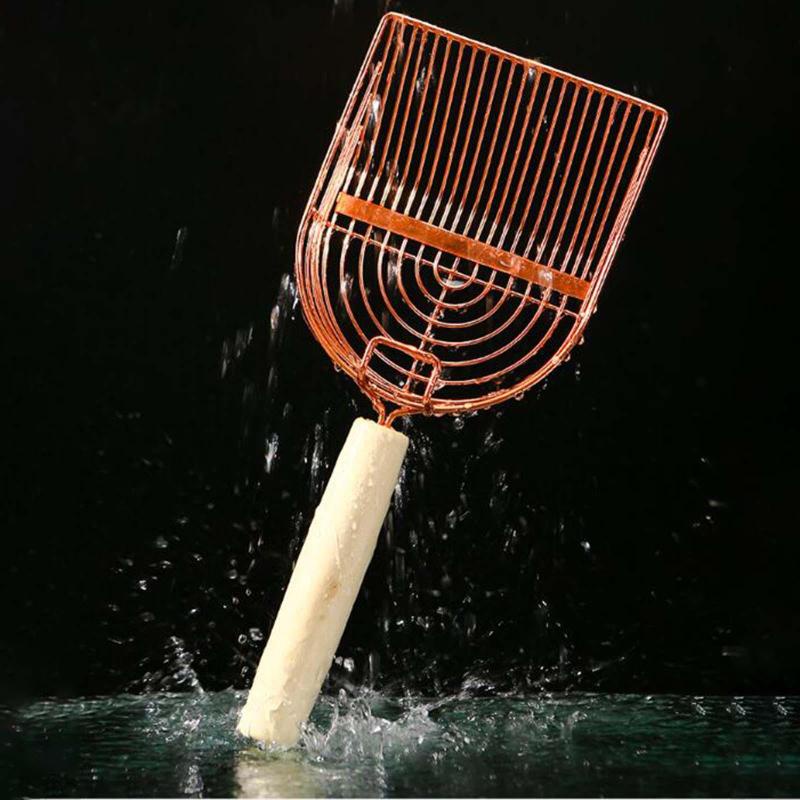 [Fenteer1] Xẻng Xúc Cát Bền Bỉ Có Móc Cho Mèo