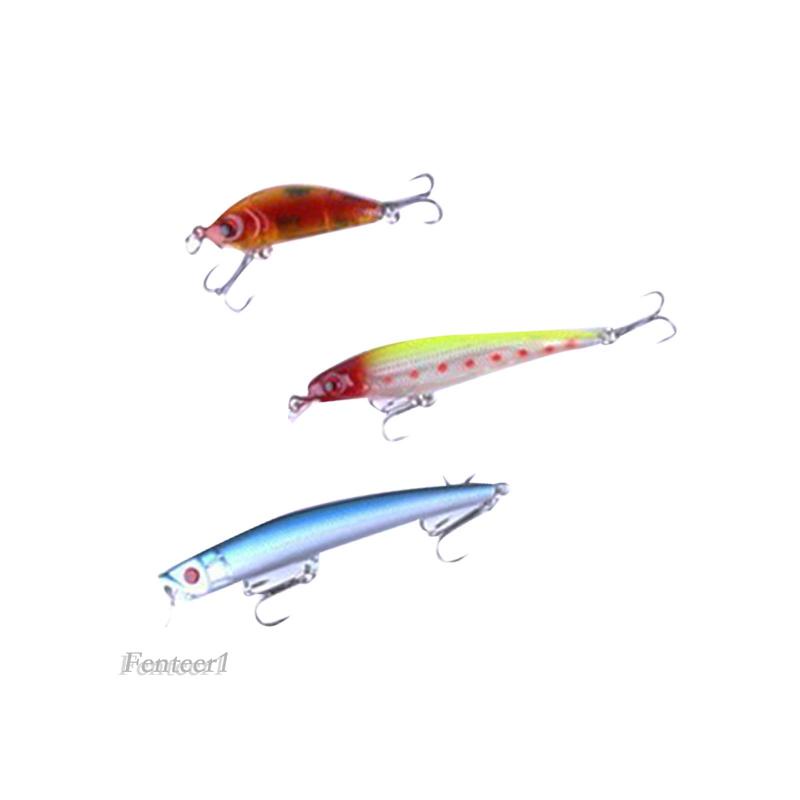Mồi Câu Cá Giả Hình Cá Ngẫu Nhiên Fenteer1] Có Móc Cứng