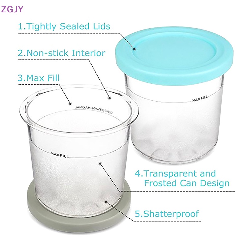 Cốc Đựng Kem Có Thể Tái Sử Dụng ZGJY Dành Cho NC299AM C300s Mới