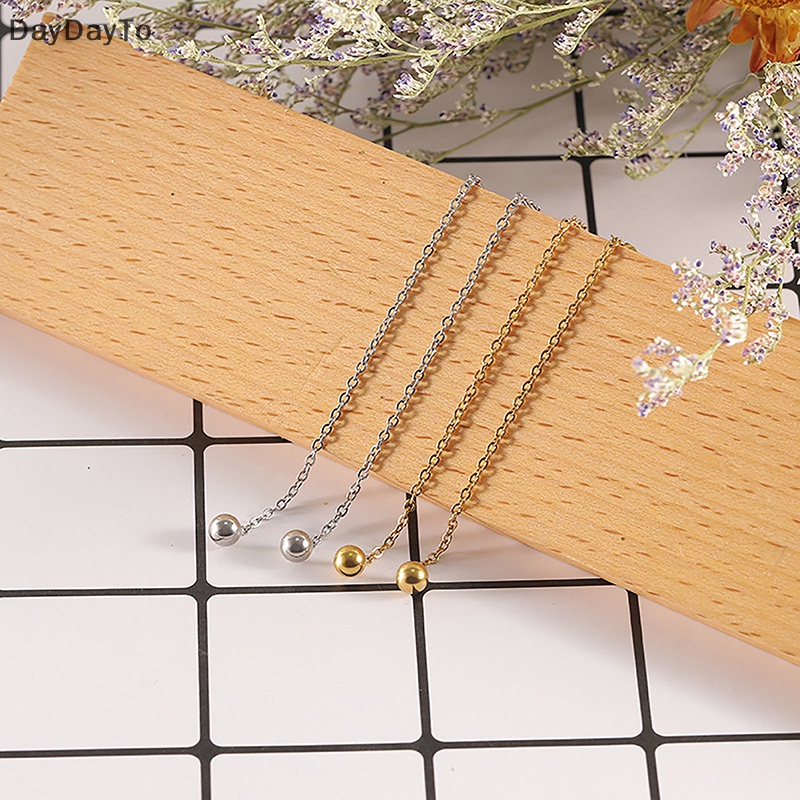 1 Đôi Bông Tai Thép Titan Đơn Giản Thời Trang Dành Cho Nữ