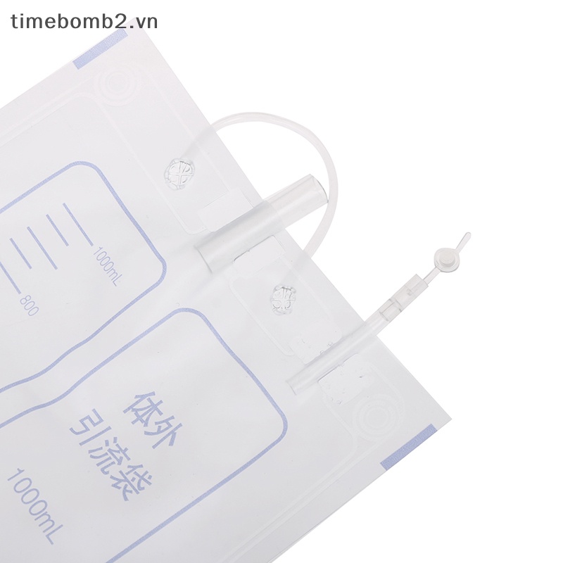 Túi Đi Vệ Sinh Dung Tích 1000ml Tiện Dụng Cho Nam Và Nữ