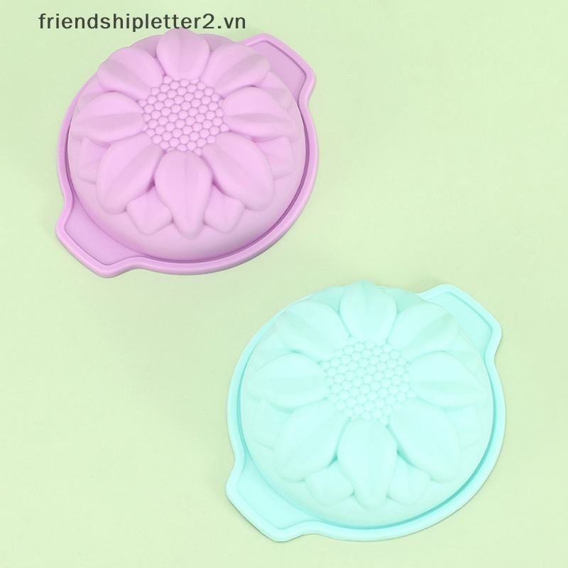 1 Khuôn Silicone Hình Hoa Hướng Dương Làm Bánh Mì / Thức Ăn