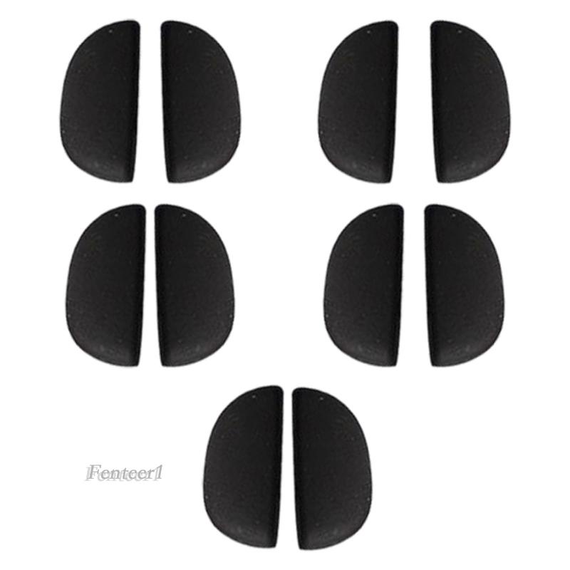 Set 10 Miếng Đệm Mũi Dành Cho Mắt Kính Mát Fenteer1