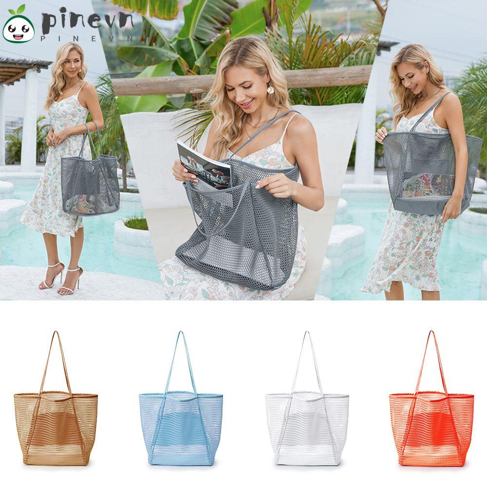 Túi Lưới Đeo Vai Sức Chứa Lớn Siêu Nhẹ Tiện Dụng Mang Theo Du Lịch / Bể bơi