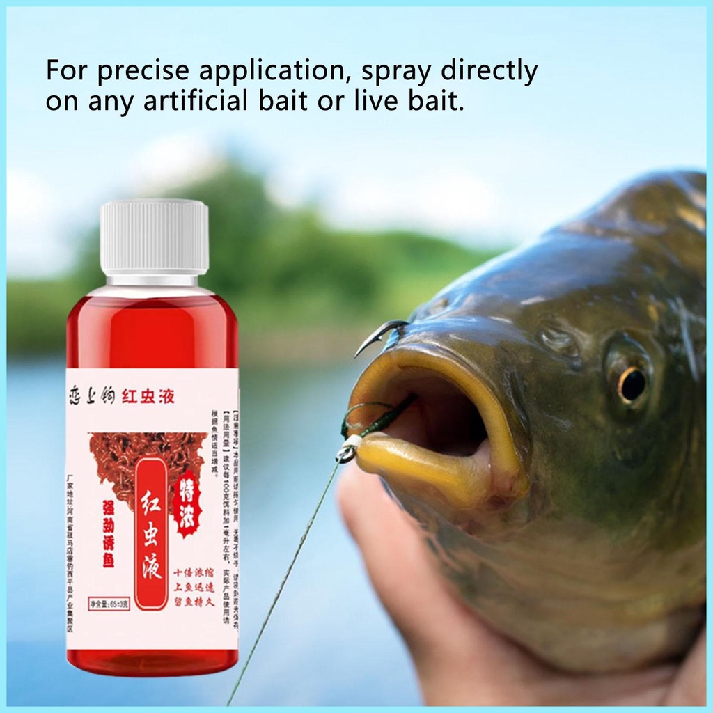 Mồi Giun Đỏ Đậm Đặc Có Hương Thơm Cao Và Mate Cho Crucian Câu Cá Chép Đầu To
