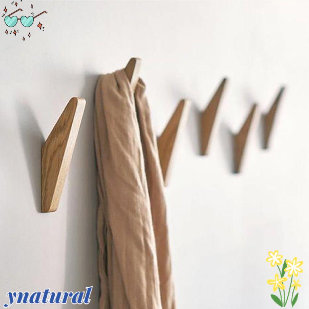 Móc Treo Đồ Gắn Tường Bằng Gỗ Tiện Dụng