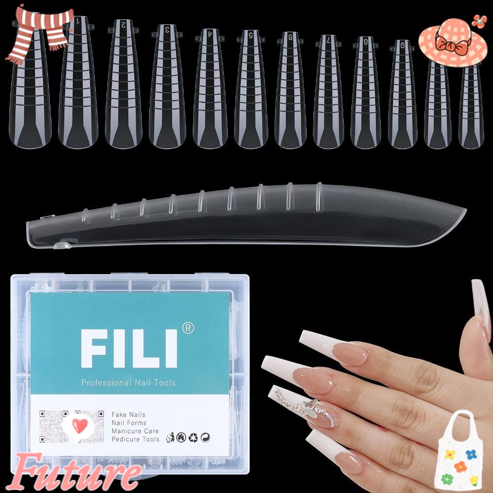 FUTURE Khuôn Nối Dài Móng Tay Bằng Poly Phong Cách Pháp Chuyên Dụng Cho Salon / Nhà Ở Diy