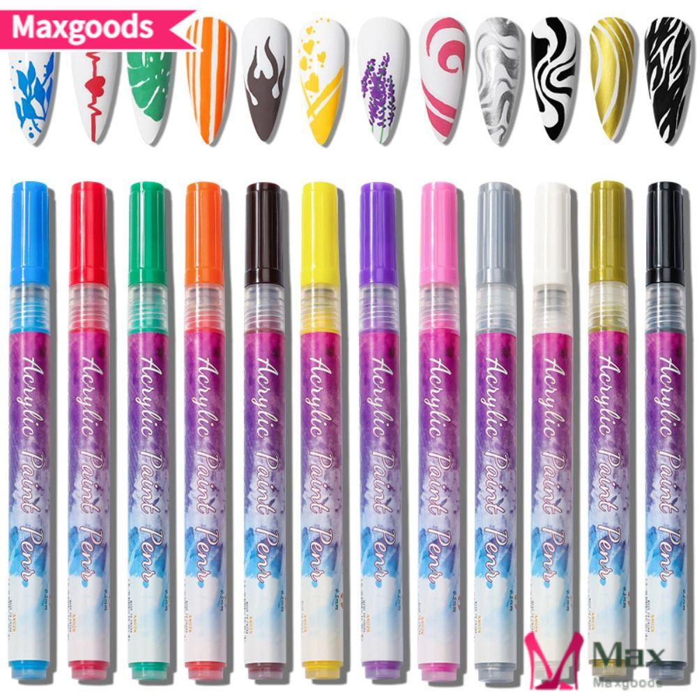 Bút Vẽ Trang Trí Móng Tay Acrylic Siêu Mỏng Mạnh Mẽ