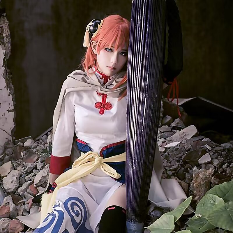 Đầm Sườn Xám Hóa Trang Nhân Vật Gintama Kagura